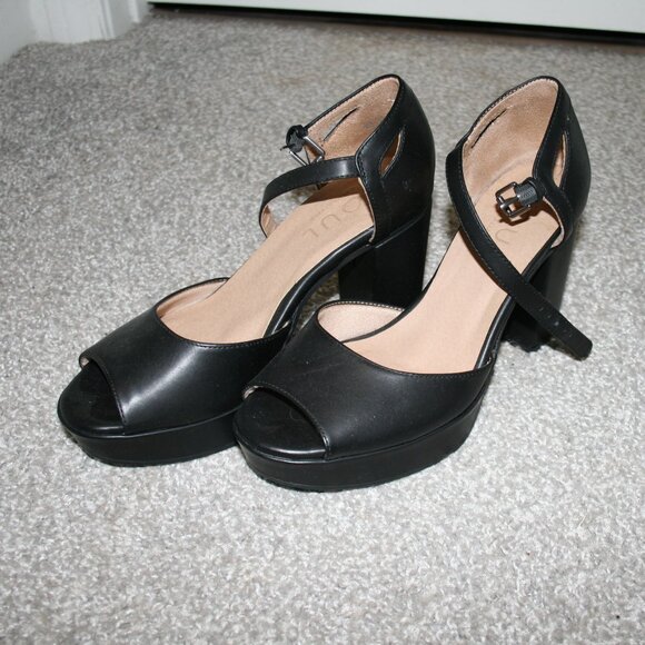 SOUL Naturalizer Shoes - Anita Soul Naturalizer Peep Toe Heels